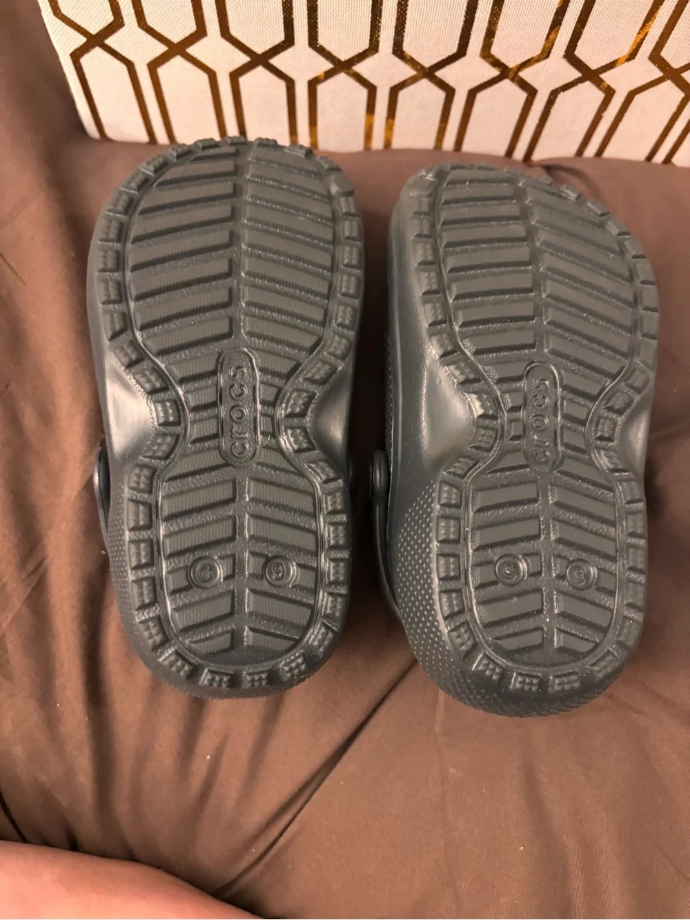 Black Sherpa Lined CROCS